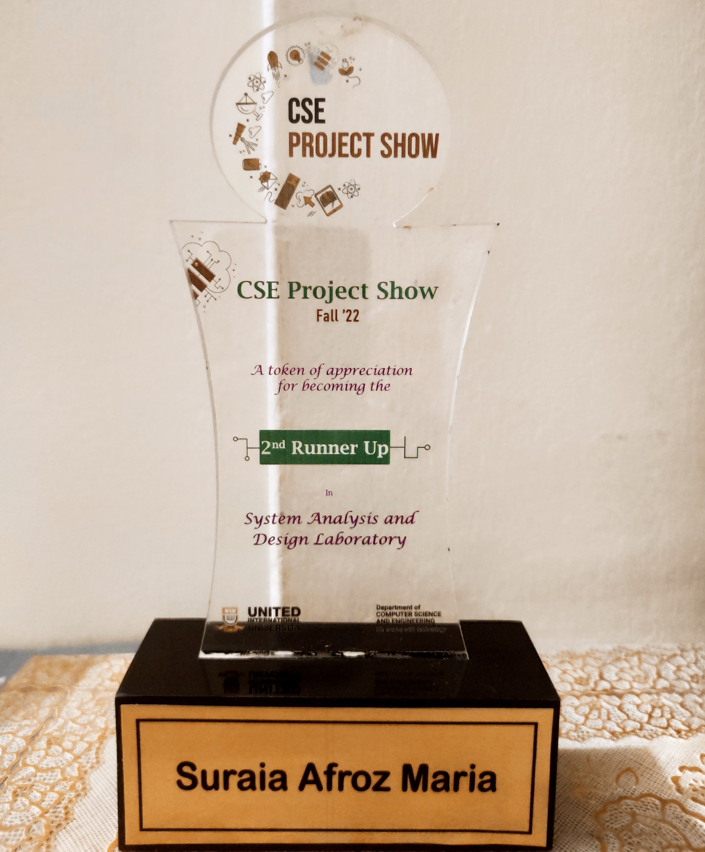 Project Show Runner-Up