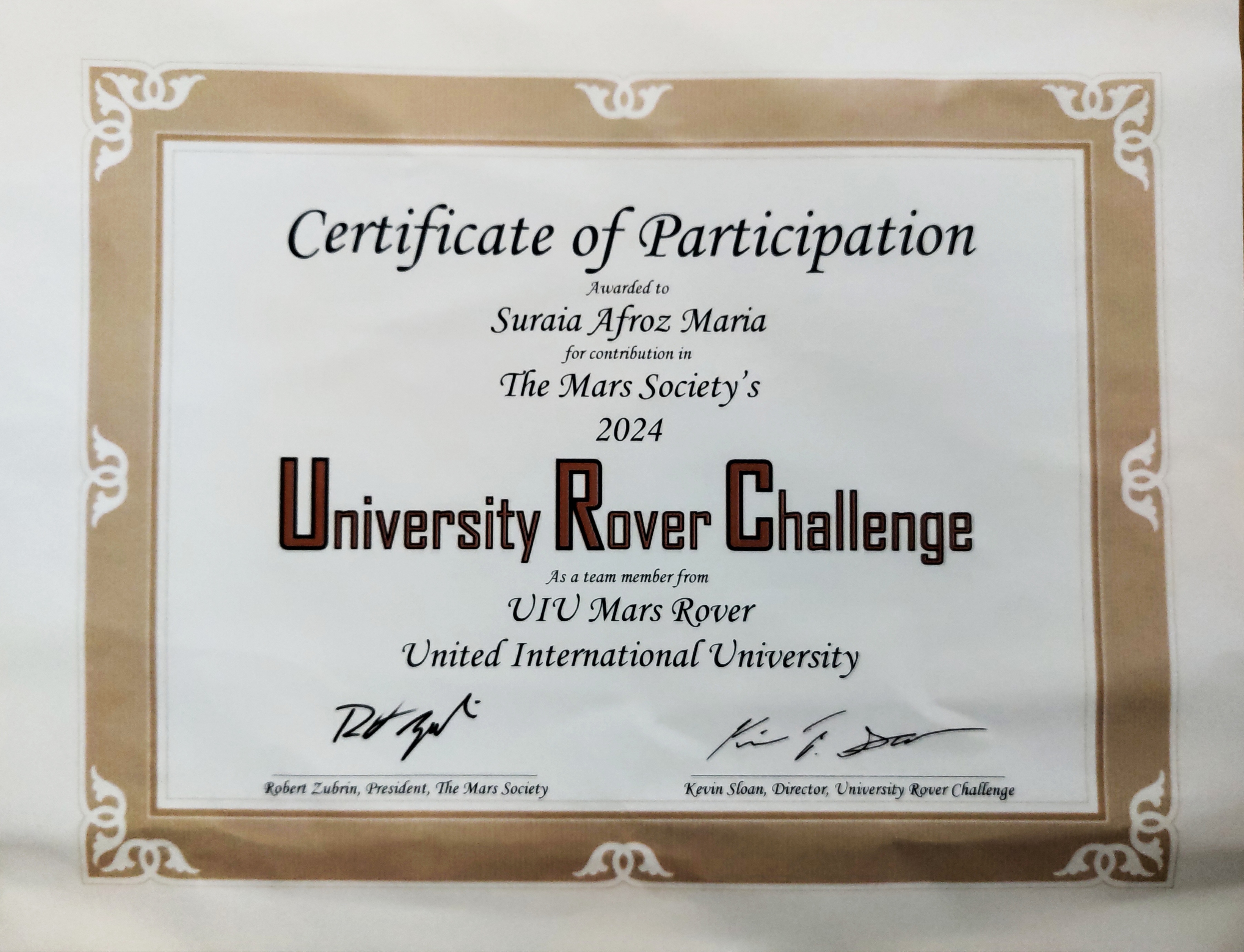 URC'24 participation